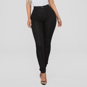 Classic High Waist Skinny Jeans